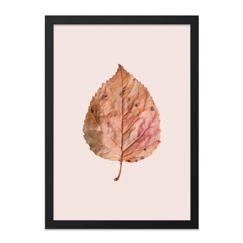 Fall Leaf Wall Art, Autumnal Decor, Botanical Print, Nature Inspired Art, Elegant Home Decor, Trending Now, Gallery Wall Art - Tawshia