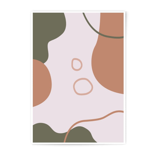 Abstract Photographic Print, Minimalist Wall Art, Geometric Shapes Print, Modern Home Decor, Neutral Tones Art Print - Tawshia