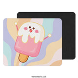 Cute Ice Cream Mouse Pad, Kawaii Mousepad, Pastel Desk Decor, Unique Computer Accessory, Fun Office Gift, Aesthetic Mouse Mat - Tawshia