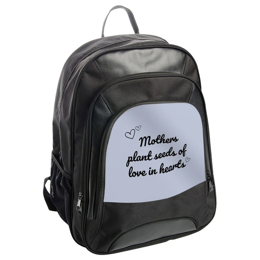 Mother's Love Backpack, Mom Gift, Seeds of Love, Heart Backpack, Mothers Day, Gift for Mom, Everyday Backpack, Mom Appreciation Backpack - Tawshia