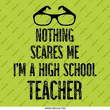 High School Teacher Pinback Button, Funny Teacher Gift, Teacher Appreciation, Graduation Gift, Cool Teacher, Student Gift, Pin - Tawshia
