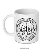 Cousins by Blood, Sisters by Heart Mug, Friends by Choice Mug, Sister Gift, Cousin Gift, Best Friend Mug, Personalized Gift - Tawshia