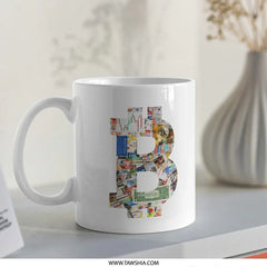 Bitcoin Symbol Artistic Design Coffee Mug product type