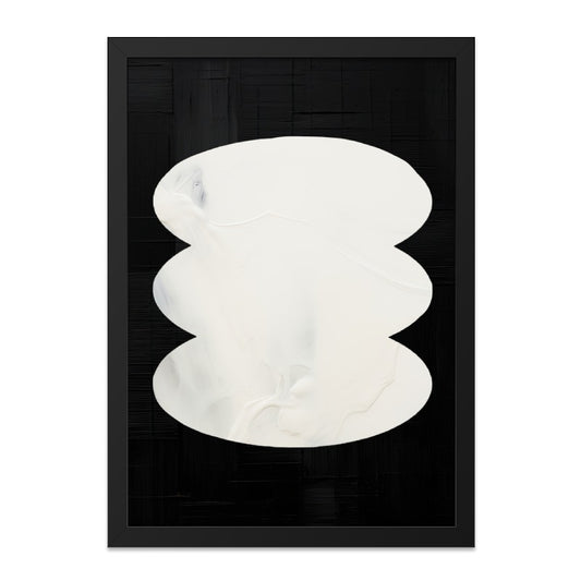 Abstract Shapes Wall Art, Modern Geometric Decor, Black and White Art, Minimalist Art Print, Contemporary Art, Home Decor Art - Tawshia