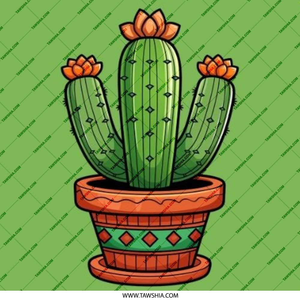 Cactus Pinback Button, Cute Plant Button, Succulent Button, Desert Plant Pin, Cacti Lover Gift, Gardener Gift, Green Aesthetic Button - Tawshia