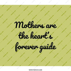 Mothers Heart Backpack, Mom Gift, Stylish Backpack, Everyday Backpack, Gift for Mom, Mothers Forever Guide - Tawshia