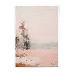 Abstract Landscape Photographic Prints, Minimalist Tree Art, Blush Pink Wall Decor, Modern Home Art Prints, Fine Art Photography - Tawshia