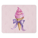 Whimsical Ice Cream Cone Decorative Mouse Pad product
