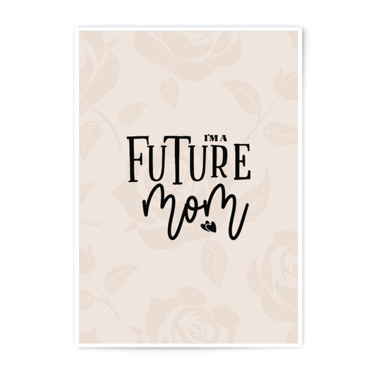 Future Mom Photographic Prints, New Mom Art Print, Mother To Be Gift, Nursery Decor, Pregnancy Gift, Baby Shower Gift Idea - Tawshia