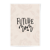 Future Mom Photographic Prints, New Mom Art Print, Mother To Be Gift, Nursery Decor, Pregnancy Gift, Baby Shower Gift Idea - Tawshia
