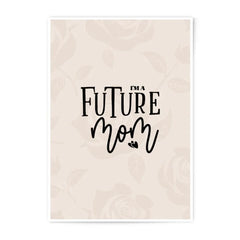 Future Mom Photographic Prints, New Mom Art Print, Mother To Be Gift, Nursery Decor, Pregnancy Gift, Baby Shower Gift Idea - Tawshia