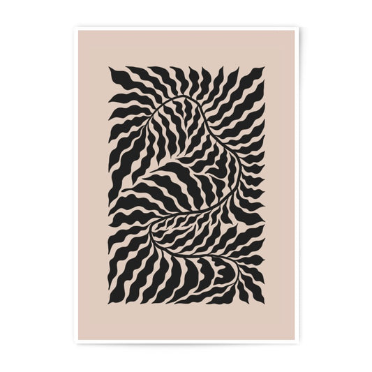 Abstract Floral Photographic Print, Modern Botanical Wall Art, Minimalist Plant Decor, Stylish Home Art, Unique Gift Idea - Tawshia