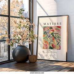 Matisse La Japonaise Wall Art, Henri Matisse Print, Fauvism Painting Poster, Modern Art Print, Home Decor Wall Art - Tawshia