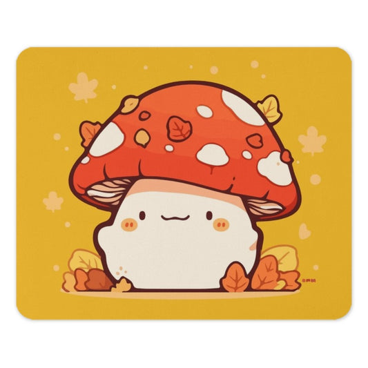 Cute Mushroom Mouse Pad, Kawaii Desk Decor, Aesthetic Gaming Pad, Forestcore Office Accessories, Adorable Computer Mat - Tawshia