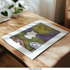 Mimosa Still Life Photographic Print, Kitchen Art Print, Floral Still Life Art, Home Decor Print, Fine Art Photography, Wall Art Decor - Tawshia