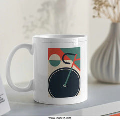 Vintage Bike Art Design Printed Coffee Mug product