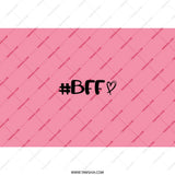BFF Tumbler, Best Friend Ever Gift, Friendship Tumbler, Gift for Bestie, Personalized Tumbler, Pink Tumbler, Custom Tumbler, Funny Tumbler - Tawshia
