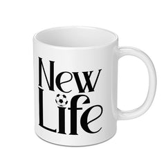 New Life Soccer Design Printed Mug product