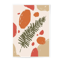 Abstract Leaf Photographic Print, Modern Art Print, Botanical Wall Art, Earthy Tones Home Decor, Neutral Color Palette, Gallery Wall Print - Tawshia