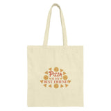 Pizza is My Best Friend Tote Bag, Foodie Gift, Pizza Lover, Funny Tote Bag, Novelty Bag, Everyday Bag, Casual Tote, Cute Tote Bags - Tawshia