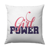 Girl Power Pillow, Empowerment Pillow, Girls Room Decor, Feminist Gift, Trendy Pillow Cover, Decorative Pillow, Dorm Decor, Gift for Her - Tawshia