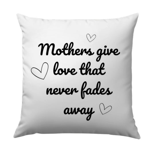 Mother's Love Pillow, Heart Pillow, Mother's Day Gift Pillow, Decorative Pillow, Home Decor, Sentimental Pillow, Gift for Mom - Tawshia