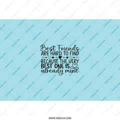 Best Friends Tumbler, Friendship Gift, Best Friend Quotes, Gift for Friend, Personalized Tumbler, BFF Gift, Friend Tumbler - Tawshia