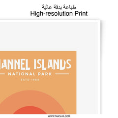 Channel Islands National Park Photographic Print, Dolphin Art, Coastal Decor, Travel Poster, Wall Art, Nature Print, Ocean View - Tawshia