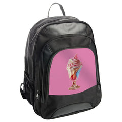Ice Cream Sundae Backpack, Dessert Backpack, Foodie Backpack, Pink Backpack, School Backpack, Travel Backpack, Stylish Backpack - Tawshia