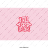 Best Friend Tumbler, Gift for Bestie, Coffee Lover, Sister Gift, Friendship Tumbler, Pink Tumbler, Gift for Her, BFF Gift Idea - Tawshia