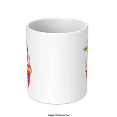 Watercolor Cupcake Mug, Dessert Mug, Sweet Treat Gift, Unique Mug, Birthday Gift Idea, Coffee Lover Gift, Pastry Mug, Foodie Present - Tawshia