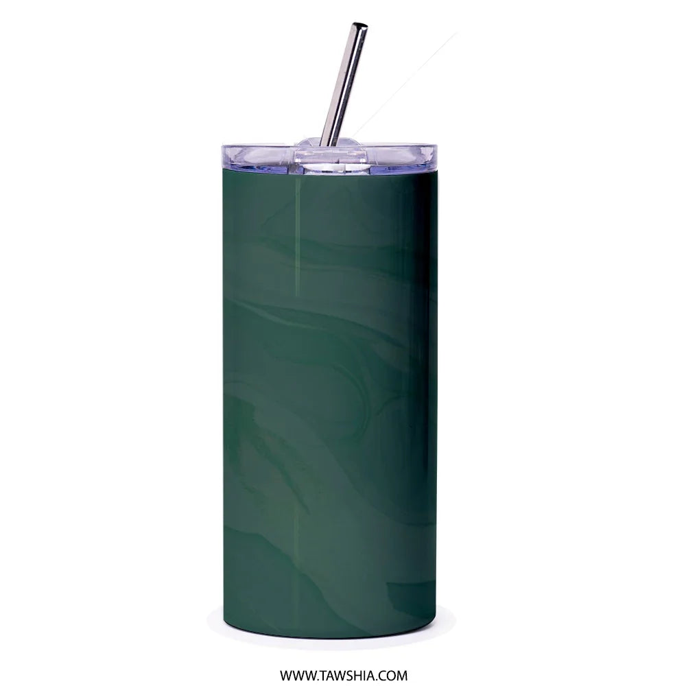 Emerald Marble Skinny Insulated Tumbler product