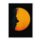 Abstract Face Photographic Print, Contemporary Art Print, Dark Academia Wall Art, Portrait Art, Modern Home Decor, Unique Wall Decor - Tawshia