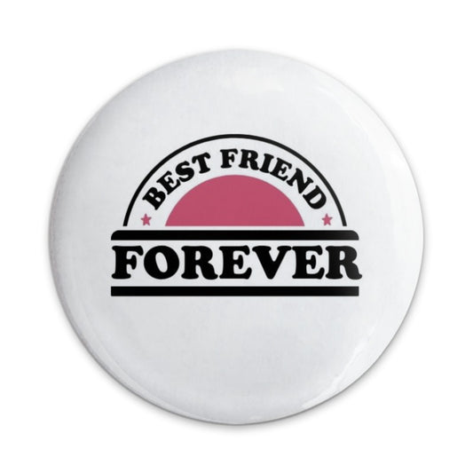 Best Friend Forever Pinback Button, Friendship Badge, Gift for Bestie, Cute Pin, Aesthetic Button, Trendy Button, Novelty Button - Tawshia