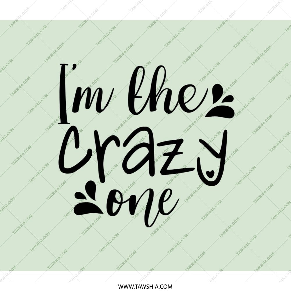 Crazy One Backpack, Funny Backpack, Slogan Backpack, Quote Backpack, Gift Idea Backpack, Unique Backpack, Stylish Backpack - Tawshia