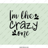 Crazy One Backpack, Funny Backpack, Slogan Backpack, Quote Backpack, Gift Idea Backpack, Unique Backpack, Stylish Backpack - Tawshia
