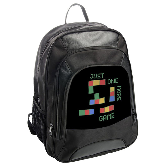 Tetris Backpack, Just One More Game, Retro Gaming Style, Gamer Back Pack, Unique Design, School Bag, Game Lover Gift - Tawshia