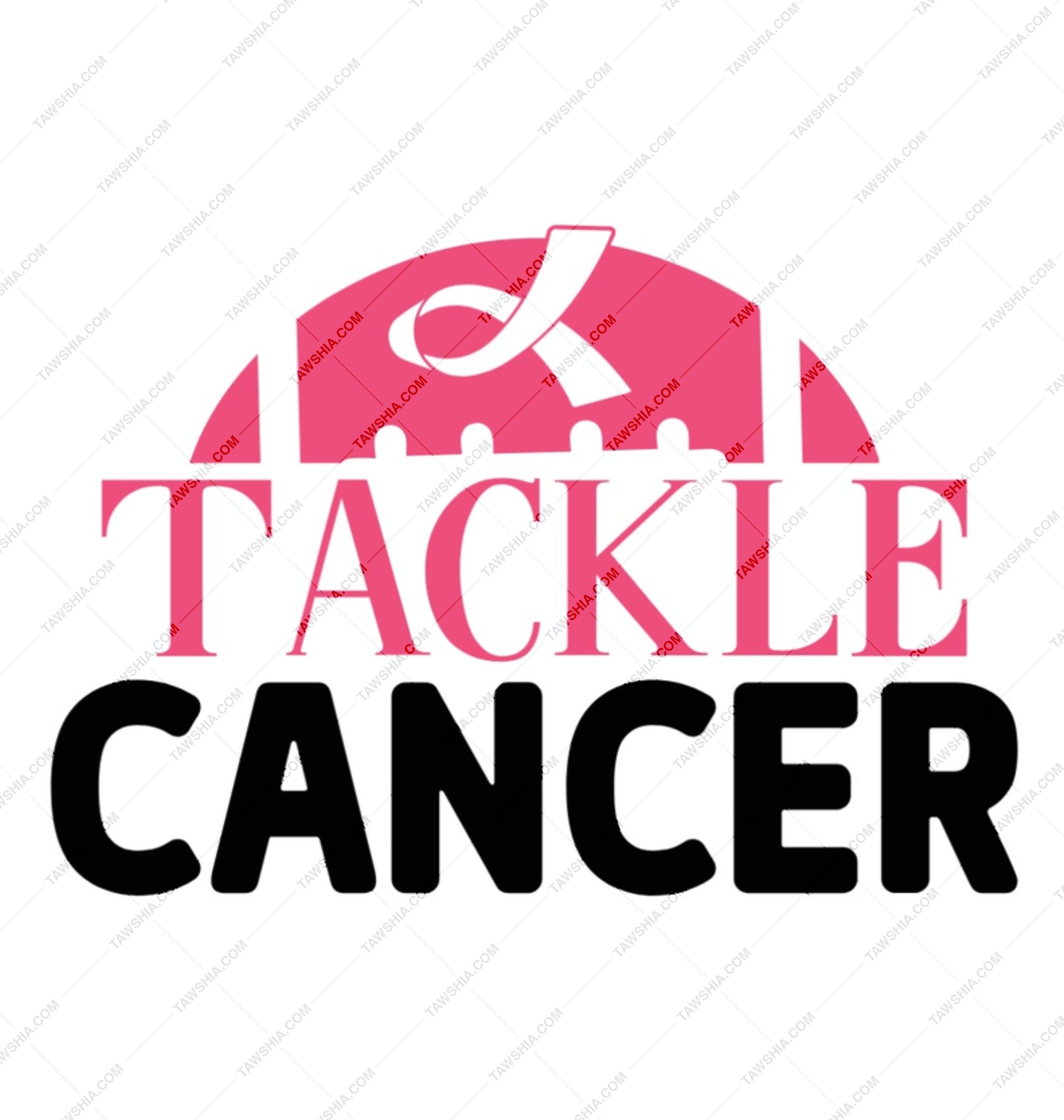 Tackle Cancer Mug, Breast Cancer Awareness, Fight Cancer Mug, Gift for Survivor, Inspirational Mug, Support Mug, Warrior Mug - Tawshia