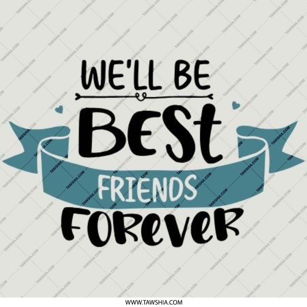Best Friends Forever Pinback Button, Cute Friendship Pin, BFF Gift, Friends Forever Badge, Best Friend Present, Friendship Keepsake - Tawshia