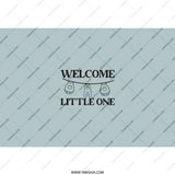 Welcome Little One Tumbler, New Baby Gift, Baby Shower Tumbler, Gender Neutral Gift, Baby Clothes Line, Baby Celebration Tumbler - Tawshia