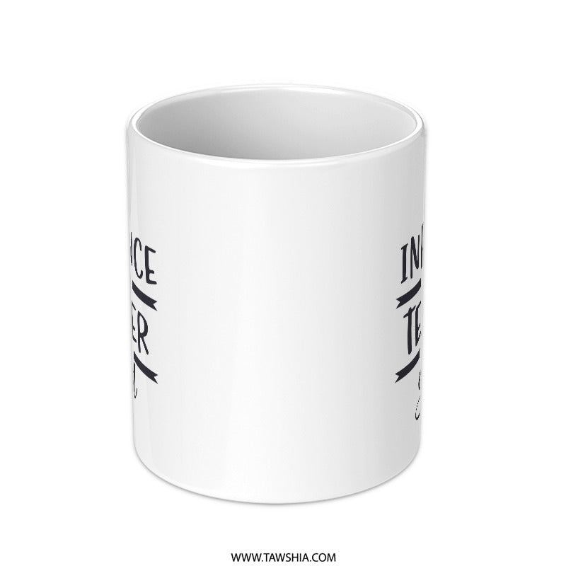 Teacher Gift Mug, Influence of a Good Teacher Mug, Teacher Appreciation Gift Idea, Thank You Teacher, End of Year Gift for Teacher - Tawshia