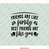 Friends Family Backpack, Best Friends Gift, Friendship Backpack, Quote Backpack, Unique Gift, Trendy Backpack - Tawshia