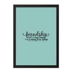 Friendship Wall Art, Motivational Print, Home Decor, Inspirational Quote, Friendship Gift, Best Friend Art, Minimalist Design - Tawshia