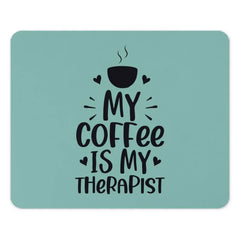 Coffee Therapist Mouse Pad, Funny Desk Decor, Coffee Lover Gift, Cute Office Accessory, Work From Home Essentials, Motivational Mousepad - Tawshia