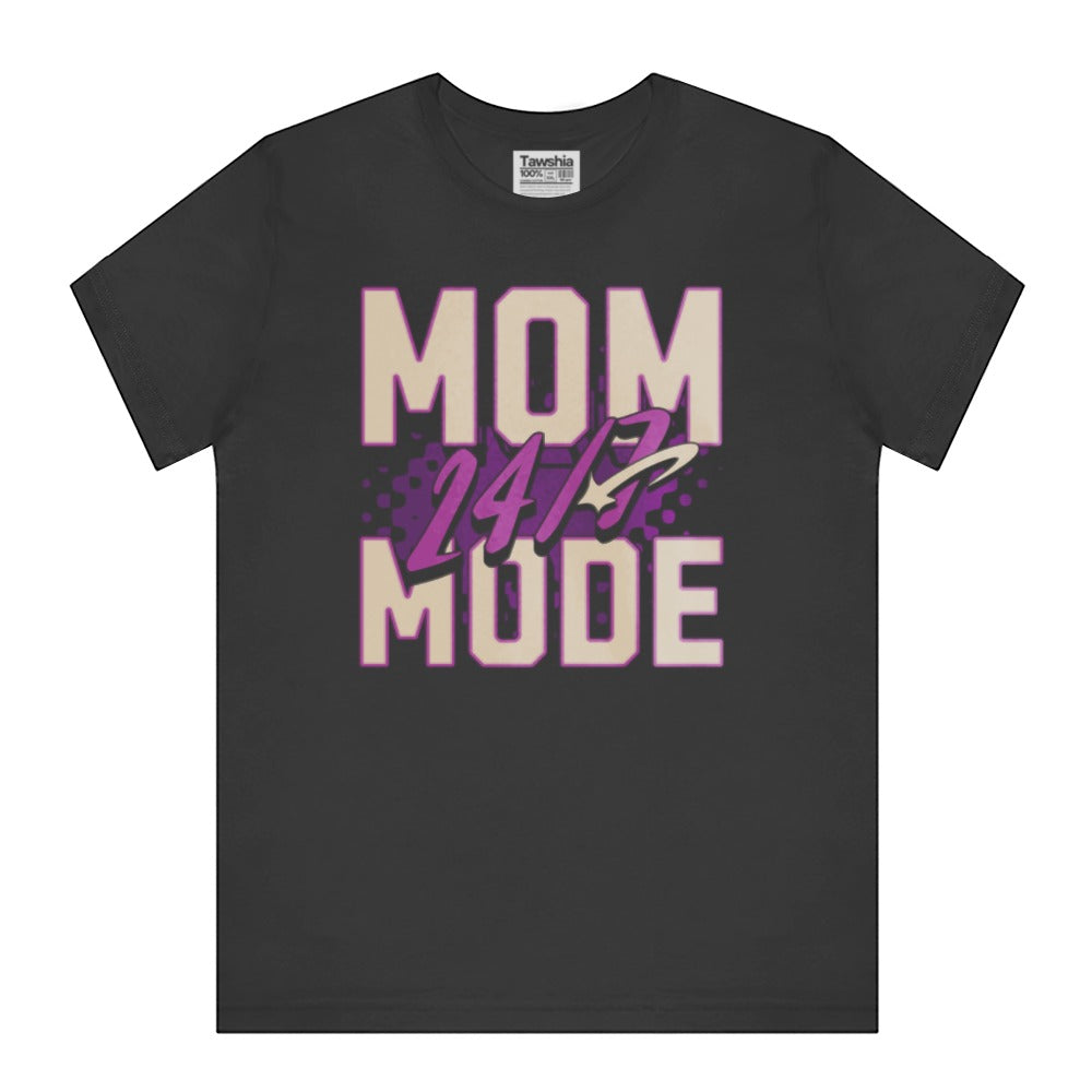 Mom 24/7 Mode Graphic T-Shirt for Casual Wear product type