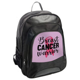 Breast Cancer Warrior BackPack, Pink Ribbon Support Gift, Awareness BackPack, Survivor BackPack, Fight Cancer BackPack - Tawshia