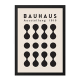 Bauhaus Exhibition 1919 Wall Art, Mid Century Modern Print, Geometric Art Poster, Minimalist Home Decor, Abstract Shapes Artwork - Tawshia