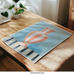 Striped Vase Photographic Prints, Still Life Art, Pink Vase Art Print, Modern Home Decor, Wall Art, Unique Gift Idea, Fine Art Photography - Tawshia