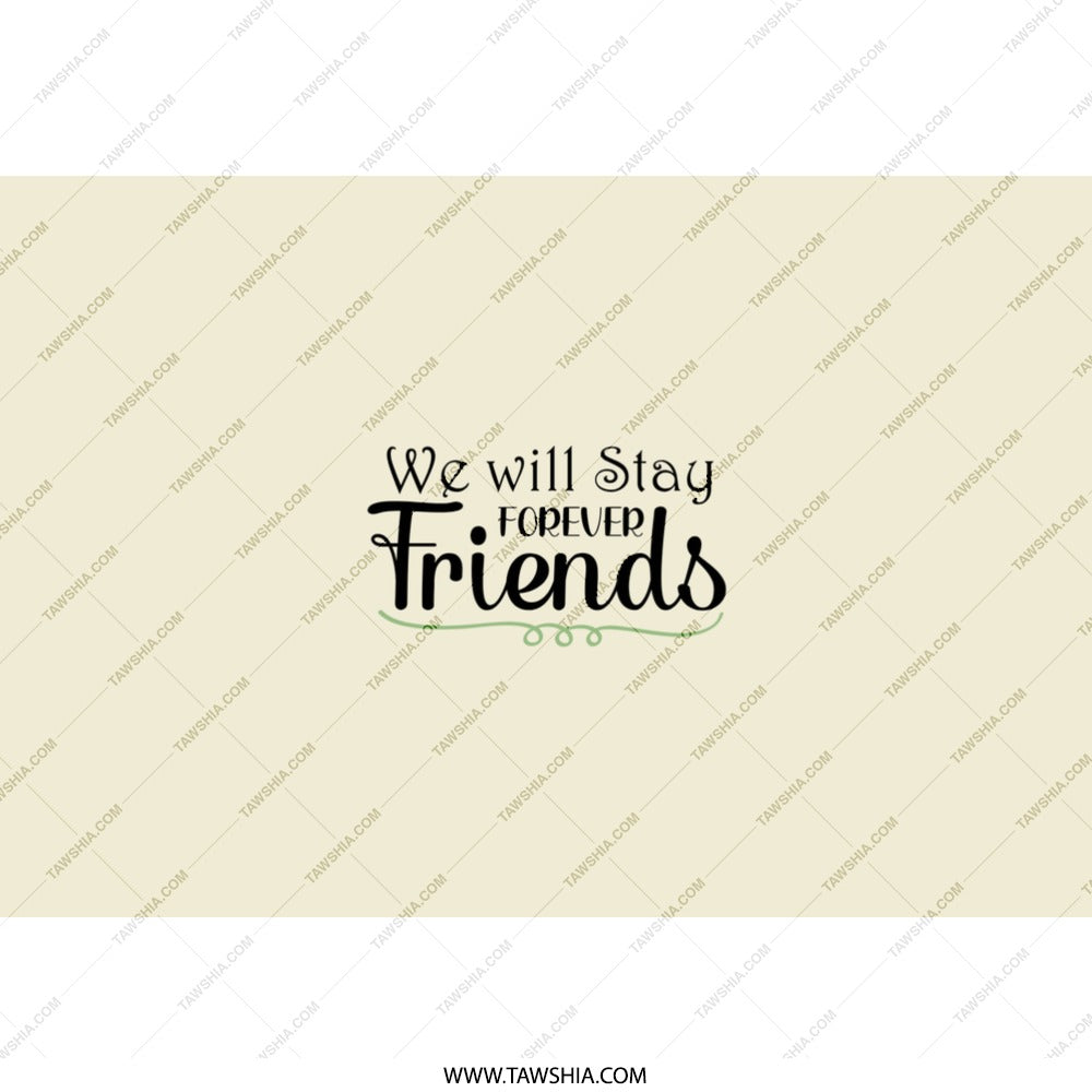 Forever Friends Tumbler, Best Friend Gift, Friendship Tumbler, Gift for Friend, Stainless Steel Tumbler, Travel Mug, Sister Gift - Tawshia