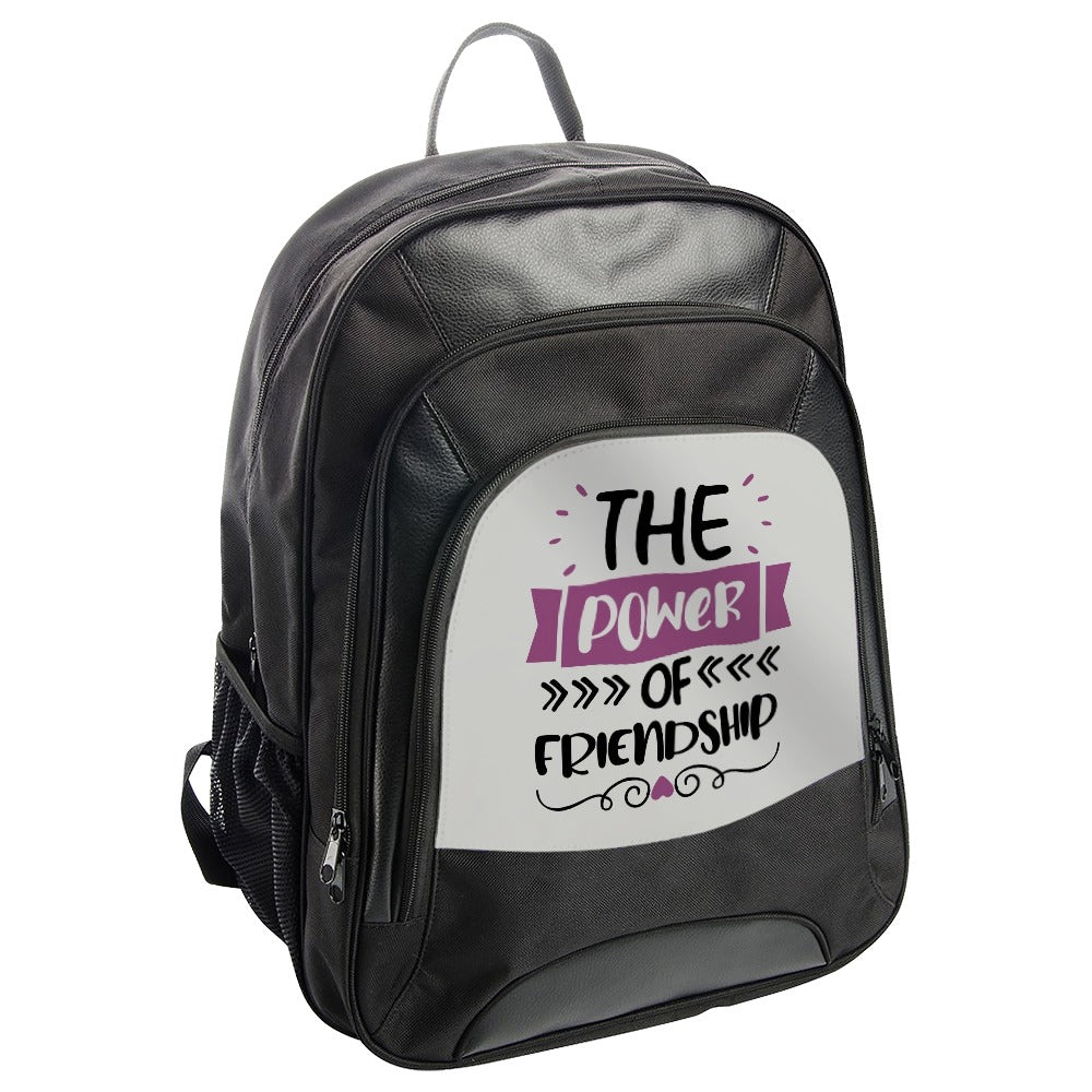 Friendship Power Backpack, Cute Backpack, Gift for Friend, School Backpack, Student Backpack, Travel Backpack - Tawshia